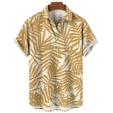 Breathable Quick-drying Casual Sports Short Sleeve 3D Printing Flower