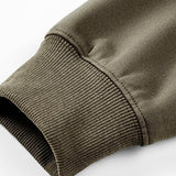 Men's Casual Color-blocked Long-sleeve Hoodie