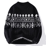 Crew-neck Pullover Sweaters