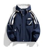 Coat Men's Hooded Work Clothes Casual Loose Teen Trendy