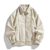 Workwear Leather Jacket Men's Spring And Autumn