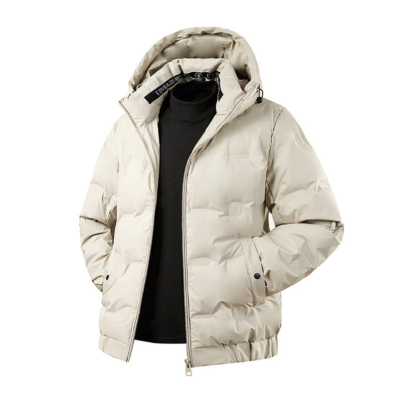 Men's Down Jacket Winter Casual Hooded Coat