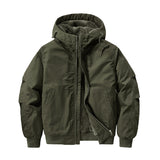 Men's Winter Padded Cotton Workwear With Fleece Lining