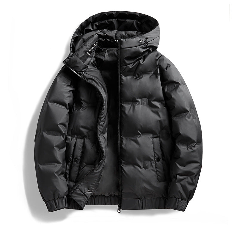 Men's Down Jacket Winter Casual Hooded Coat