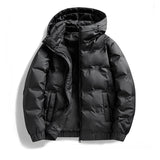 Men's Down Jacket Winter Casual Hooded Coat