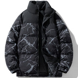 Cold-proof Stand Collar Winter Cotton Coat For Men