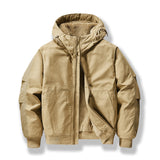 Men's Winter Padded Cotton Workwear With Fleece Lining