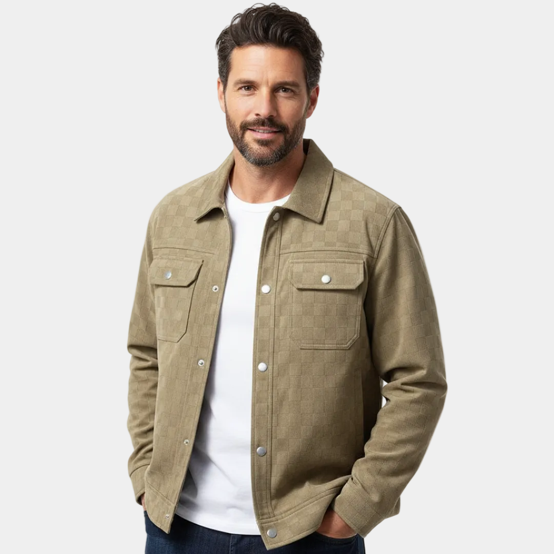 A Stylish Versatile, And Understatedly Luxurious Men's Business Jacket