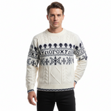 Crew-neck Pullover Sweaters