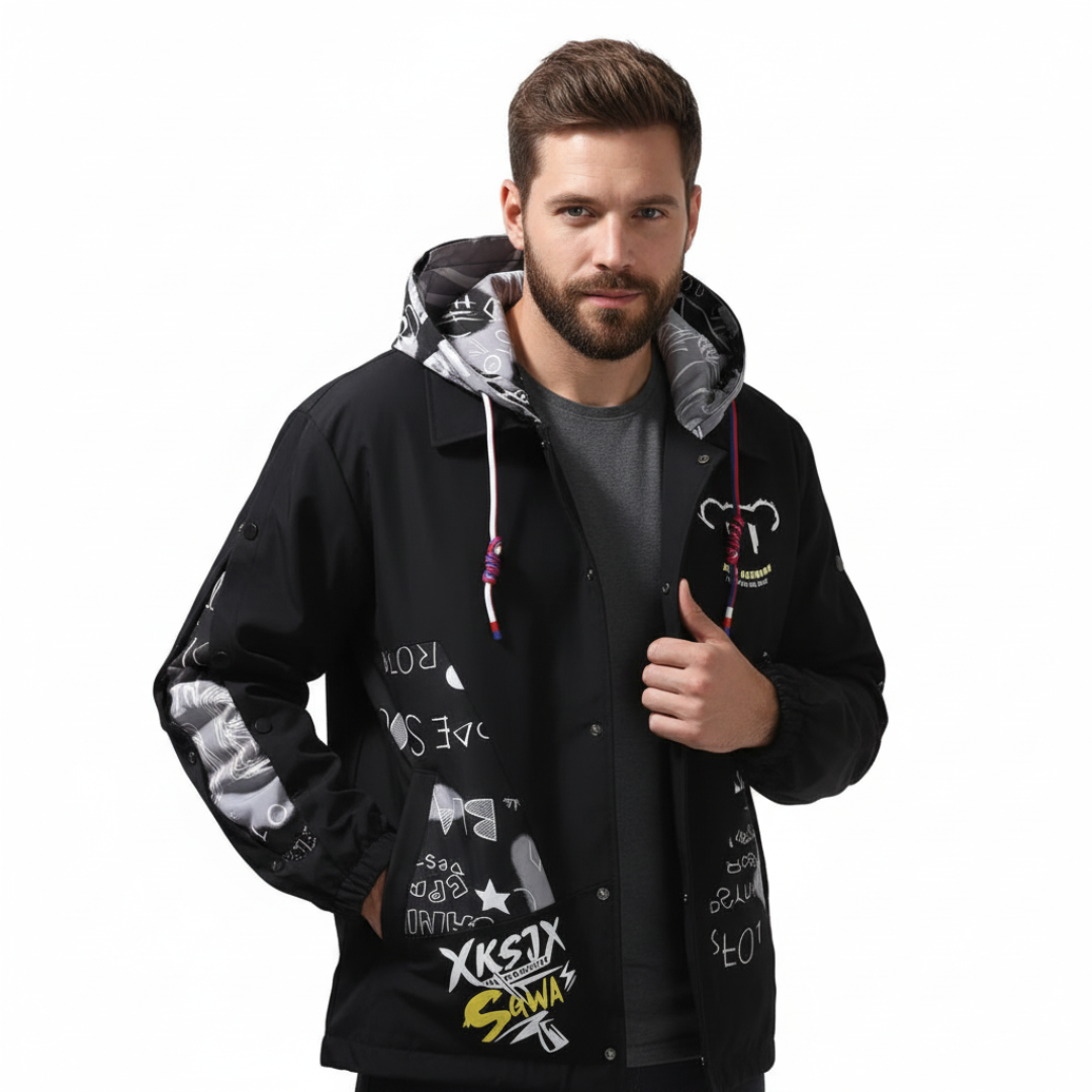 Men's Contrast Stitch Jacket