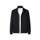 Men's Casual New Long-sleeve Cardigan With A Stand-up Collar