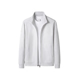 Men's Casual New Long-sleeve Cardigan With A Stand-up Collar