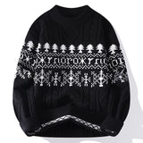 Crew-neck Pullover Sweaters