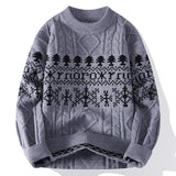 Crew-neck Pullover Sweaters
