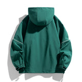 Coat Men's Hooded Work Clothes Casual Loose Teen Trendy