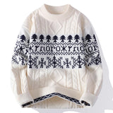 Crew-neck Pullover Sweaters