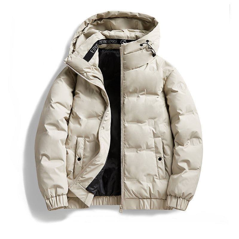 Men's Down Jacket Winter Casual Hooded Coat